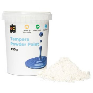 TEMPERA POWDER 450GM WHITE