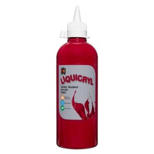 LIQUICRYL JUNIOR STUDENT ACRYLIC 500ML MAGENTA