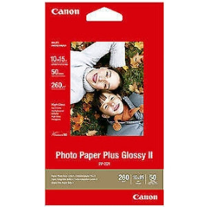 CANON GLOSSY PHOTO PAPER 6X4 PP2014X650 50 Sheet 260gsm