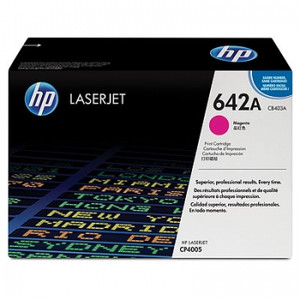 HP 642A Magenta Original LaserJet Toner Cartridge (CB403A) 7.5K Suits LaserJet CP4005