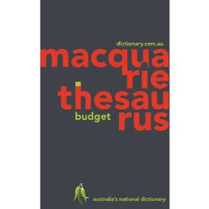MACQUARIE BUDGET THESAURUS