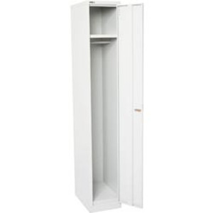 GO LOCKER Single Door, 305W, Silver Grey