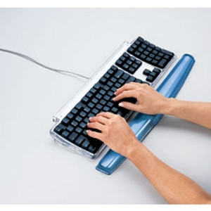 FELLOWES GEL CRYSTALS WRIST REST