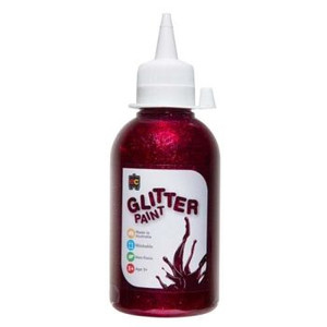 GLITTER PAINT 250ML MAGENTA