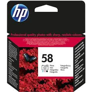 HP 58 INK CARTRIDGE (C6658A) Suits DeskJet 450 / 5550 / 5652 / 9650, OfficeJet PSC1350 / 2100 / 2110 / 2210 / 2310 / 2410 / 4100 / 4110 / 4255 / 5510 / 6110 / PSC1210 PhotosSmart 2510 / 7150 / 7260 / 7350 / 7450 / 7550 / 7660 / 7760 / 7960