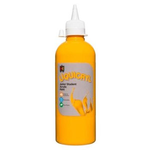 LIQUICRYL JUNIOR STUDENT ACRYLIC 500ML WARM YELLOW