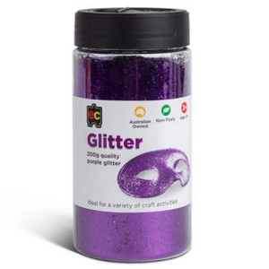 GLITTER JAR 200G - PURPLE