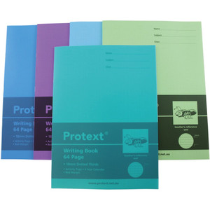 PROTEXT POLY WRITING BOOK 18mm Dotted Thirds 64pg - Ant 330x240mm