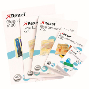 REXEL LAMINATING POUCHES A5 2x75mic Pk100