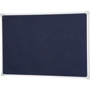 QUARTET PENRITE FELT PINBOARD BLUE 1200X900MM