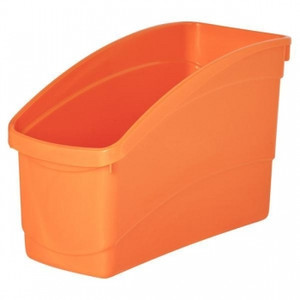 Plastic Book Tub - Orange