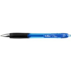 ARTLINE FLOW RETRACTABLE PEN 1.0mm Blue, Bx12