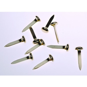 ESSELTE PAPER FASTENER STEEL 19mm BX200 BRASS