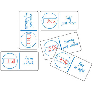 TFC Dominoes Game Clock Digital/Words