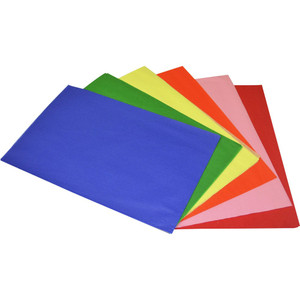 RAINBOW TISSUE PAPER 17 GSM Foolscap Acid Free Assorted Pack of 120