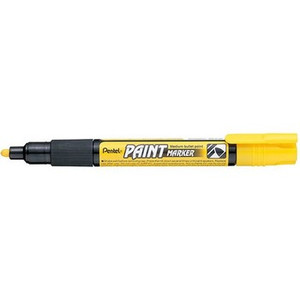 PENTEL MMP20 PAINT MARKER Medium Bullet Yellow (Box of 12)