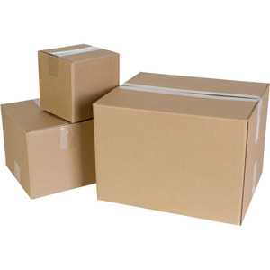 CUMBERLAND SHIPPING BOX Heavy Duty Brown 368x305x254mm Pack of 25