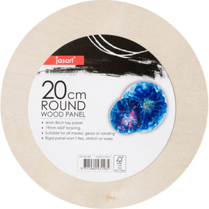 Jasart Round Artist Panels 20cm