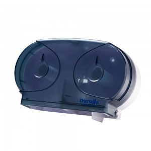 MINI JUMBO TWIN TOILET ROLL DISPENSER Plastic