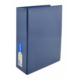 BANTEX INSERT BINDER A4 65mm 2D Ring Blue