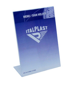 ITALPLAST MENU HOLDER A4 Single Portrait