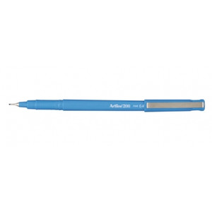 ARTLINE 200 FINELINER PENS Light Blue Bx12