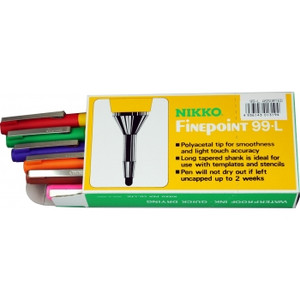 99-L NIKKO FINEPOINT Assorted Colours Pk12