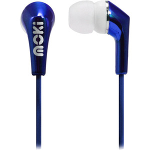 Moki Metallics Earphones ACC HPMLCB Blue