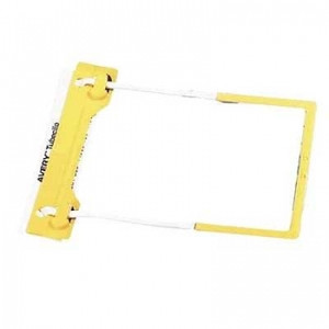 AVERY TUBECLIP FILE FASTENER Yellow Complete Bx500