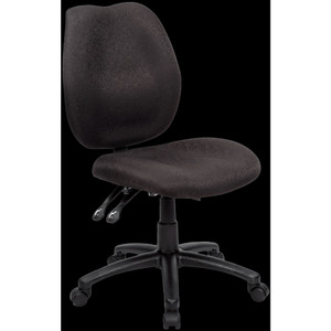 SABINA DRAFTING CHAIR BLACK Patterned Fabric, 3 Lever Ratchet Back with Drafting Ring