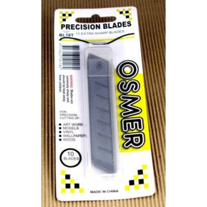 OSMER LARGE SNAP OFF BLADES Tube of 10 blades