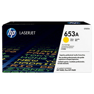 HP 653A ORIGINAL YELLOW TONER CARTRIDGE 16.5K Suits LaserJet Enterprise Flow 680 / M680