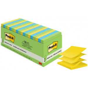 POST-IT NOTES CABINET PACK R330-18AUCP 73x73mm - Ultra Colours