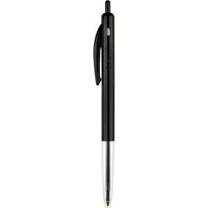 BIC CLIC BALLPOINT PEN Medium Black, Bx10