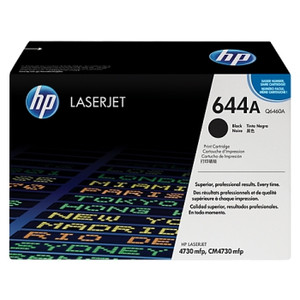HP 644A ORIGINAL BLACK LASERJET TONER CARTRIDGE (Q6460A) 12K Suits LaserJet 4730