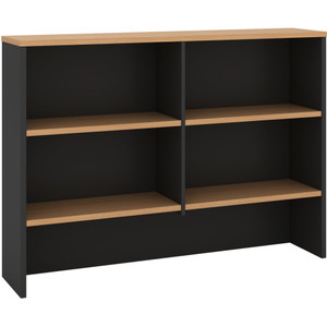 OVERHEAD HUTCH 1500(W) X 325(D) X 1080(H) Beech/Charcoal