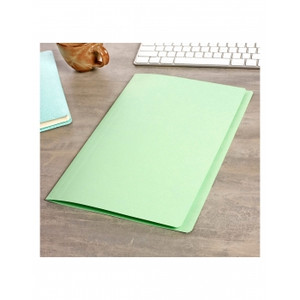 AVERY COLOURED MANILLA FOLDERS Foolscap Light Green Pk100