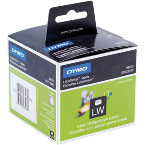 DYMO LABELWRITER - LABELS Diskette 54 x 70mm 99015 (Box of 320)