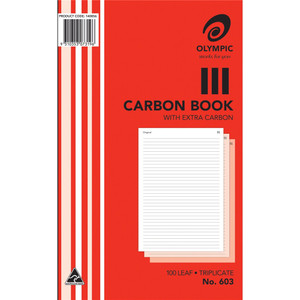 OLYM. PEN CARBON BK. A4 TRIPL. No. 603 140856