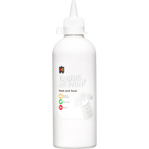 EC FABRIC AND CRAFT PAINT 500ml White