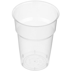 PLASTIC DRINKING CUP CLEAR 425ml (15oz) Bx1000