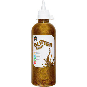 EC GLITTER PAINT 500ml Gold