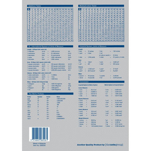 WRITER PREMIUM A4 96PG 5MM GRAPH BOOK