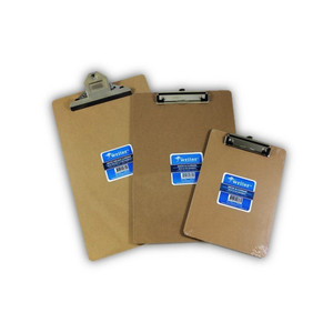 FOOLSCAP MDF CLIPBOARD - HEAVY CLIP