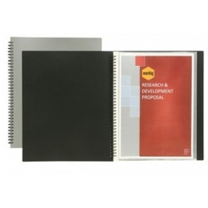 A4 120PG TWIN WIRE HARD COVER NOTE BOOK