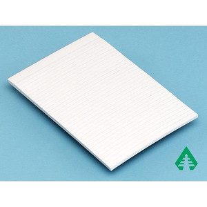 A4 80 SHEET RECYCLED PAD RULED