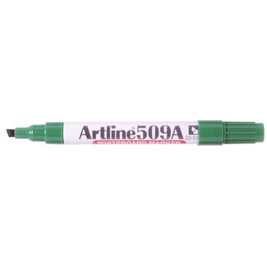 ARTLINE 509A WHITEBOARD MARKER Medium Chisel Green, Each