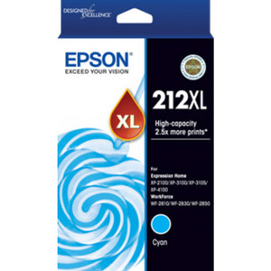 EPSON 212XL HY CYAN INK CARTRIDGE