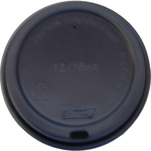 LIDS BLACK TO SUIT 8OZ SUPER SQUAT / 12OZ / 16OZ / 20OZ HOT CUPS Carton of 1000 - Lids Only (Suits FP-CHC0634 / FP-CHC0644 / FP-CHC0648 / FP-CHC0651)