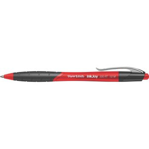 RED INKJOY 500 RETRACT PENS BALLPOINT BX12 PAPERMATE